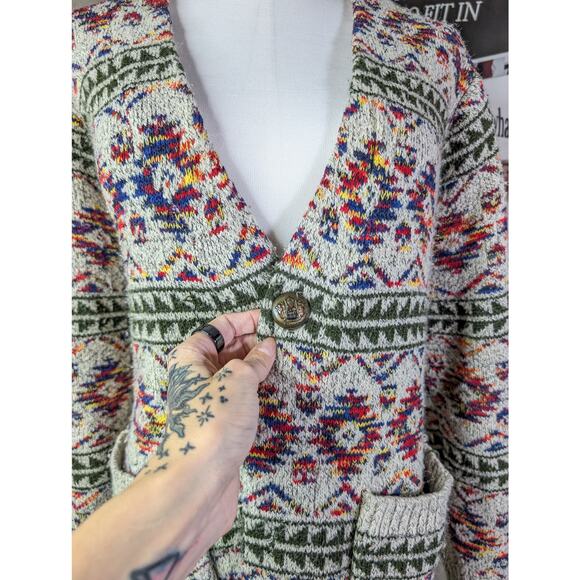 Aztec Western Cardigan - Picture 5 of 6